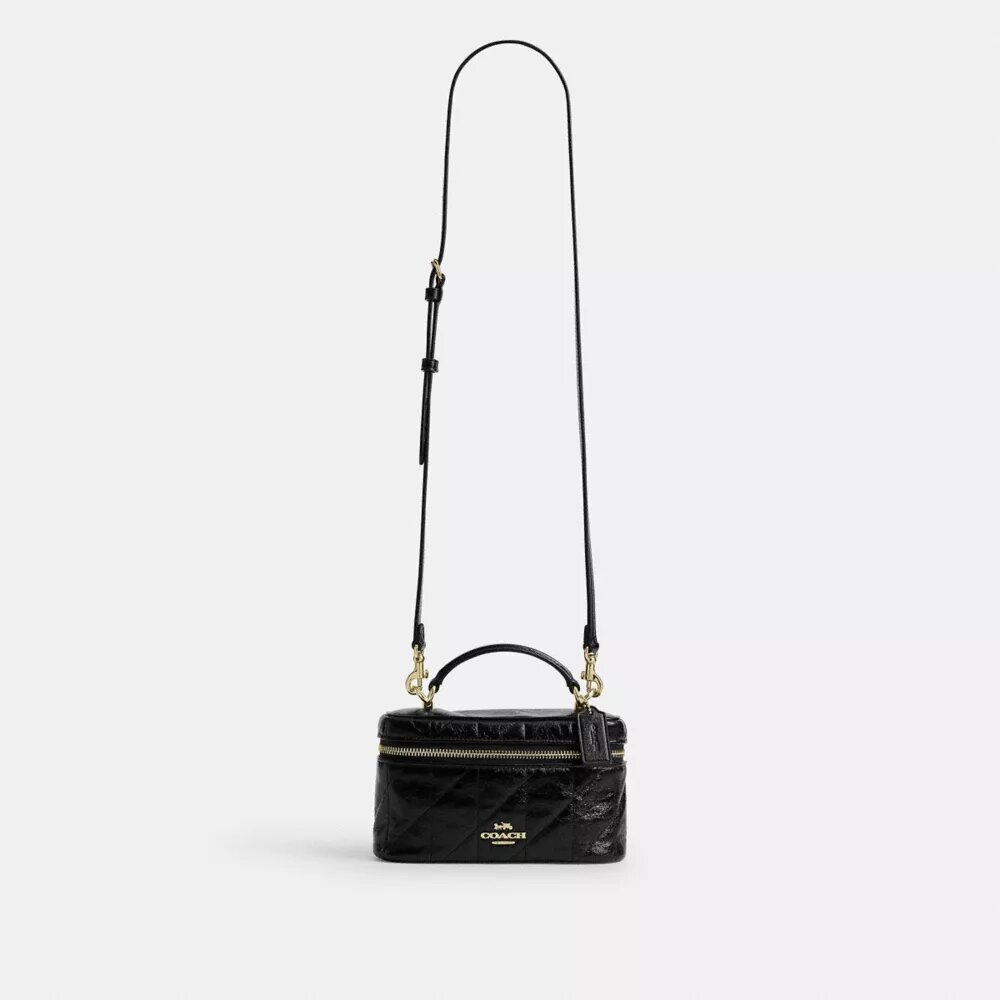 Rainer Crossbody-veske 18 med vattert mønster