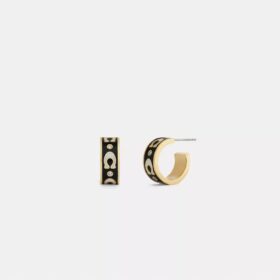 Repeated C Huggie-øreringer