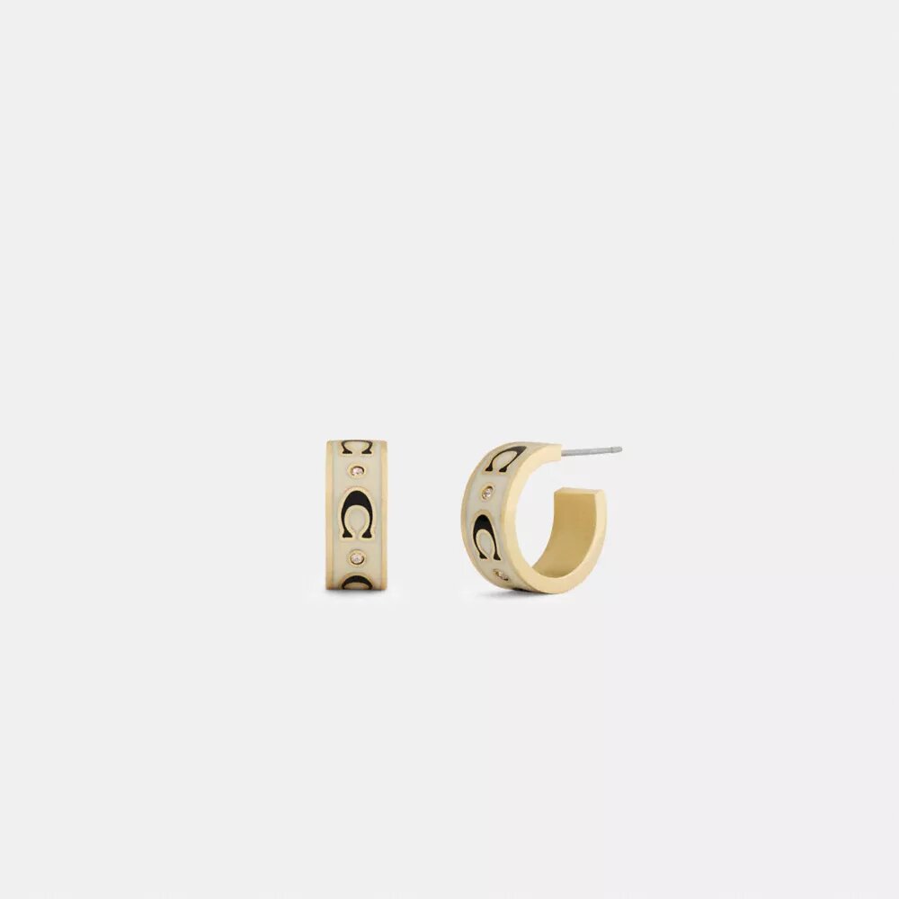 Repeated C Huggie-øreringer
