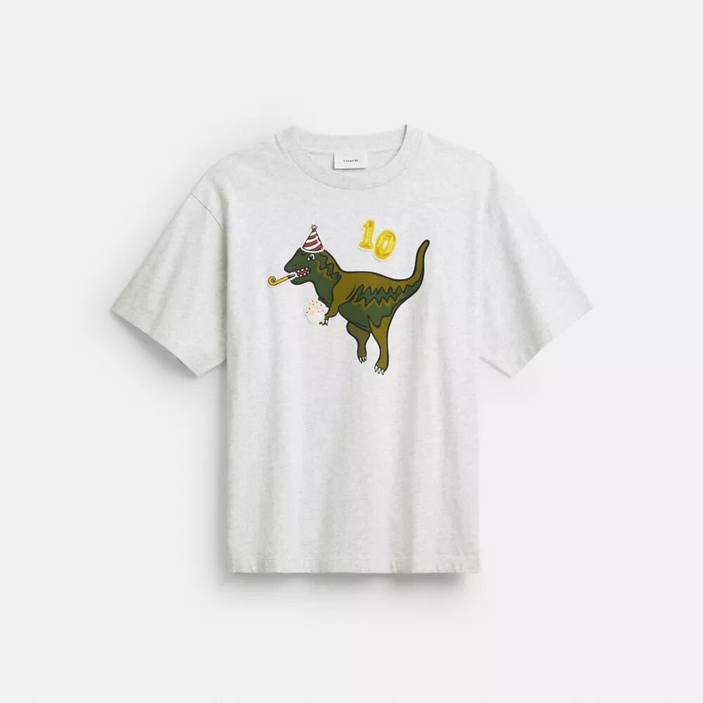 Rexy 10-årsdag – avslappet T-shirt i økologisk bomull