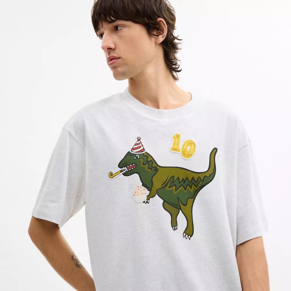 Rexy 10-årsdag – avslappet T-shirt i økologisk bomull