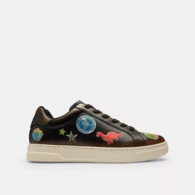 Rexy 10-årsdag Høye sneakers med klistremerketrykk