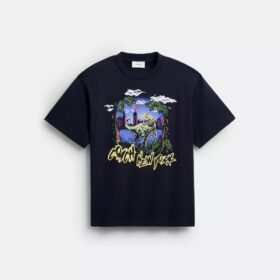 Rexy 10-årsdag Jungle Relaxed T-shirt i økologisk bomull