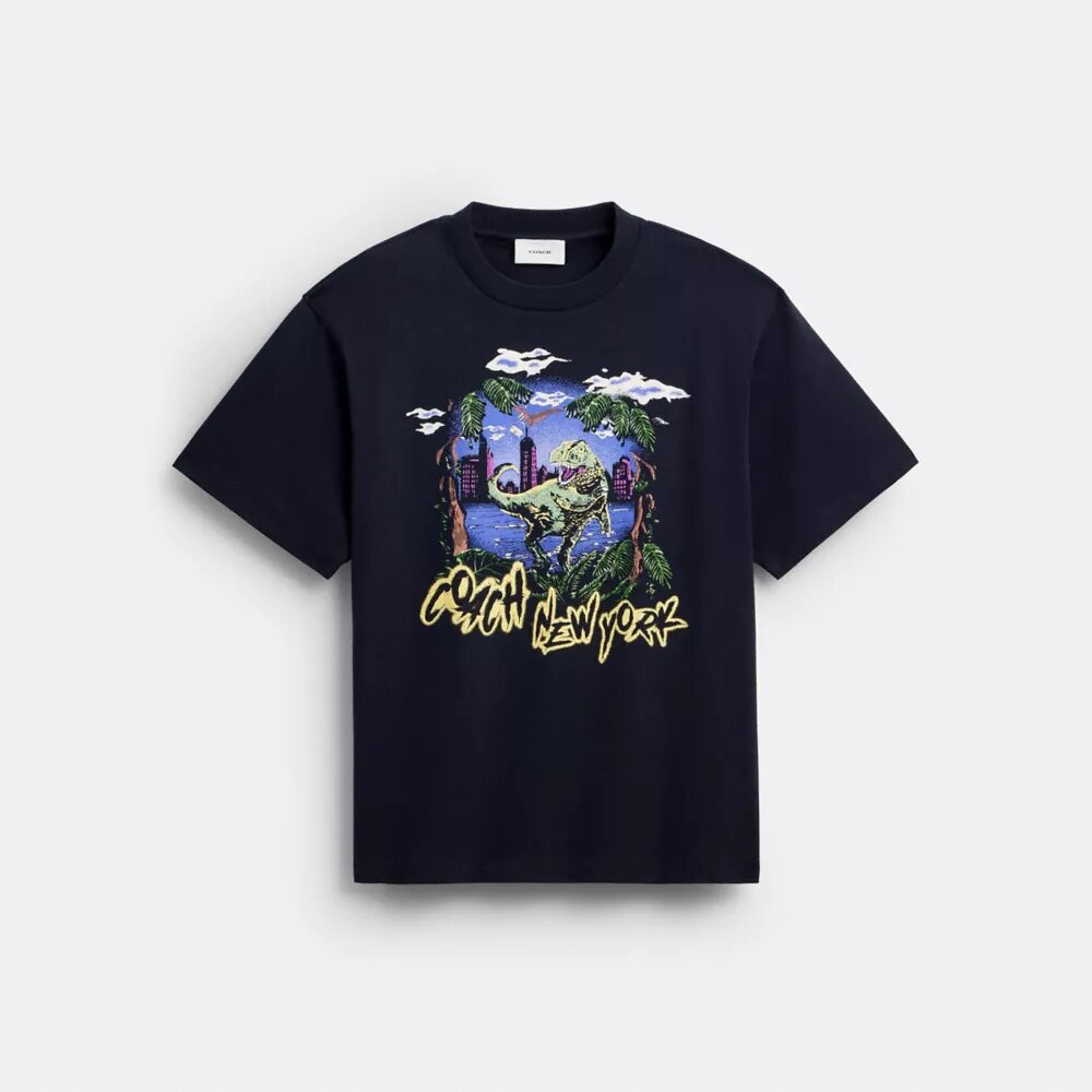Rexy 10-årsdag Jungle Relaxed T-shirt i økologisk bomull