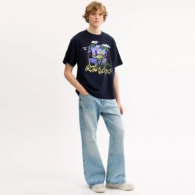 Rexy 10-årsdag Jungle Relaxed T-shirt i økologisk bomull