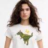 Rexy 10-årsdag T-shirt i 90-tallsstil i økologisk bomull