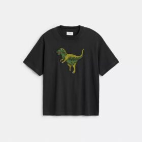 Rexy T-shirt med avslappet passform i økologisk bomull