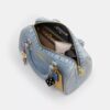 Rowan-skolesekk i «Loved Denim» med anheng