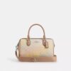 Rowan-skolesekk i Rainbow Signature Canvas