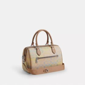Rowan-skolesekk i Rainbow Signature Canvas