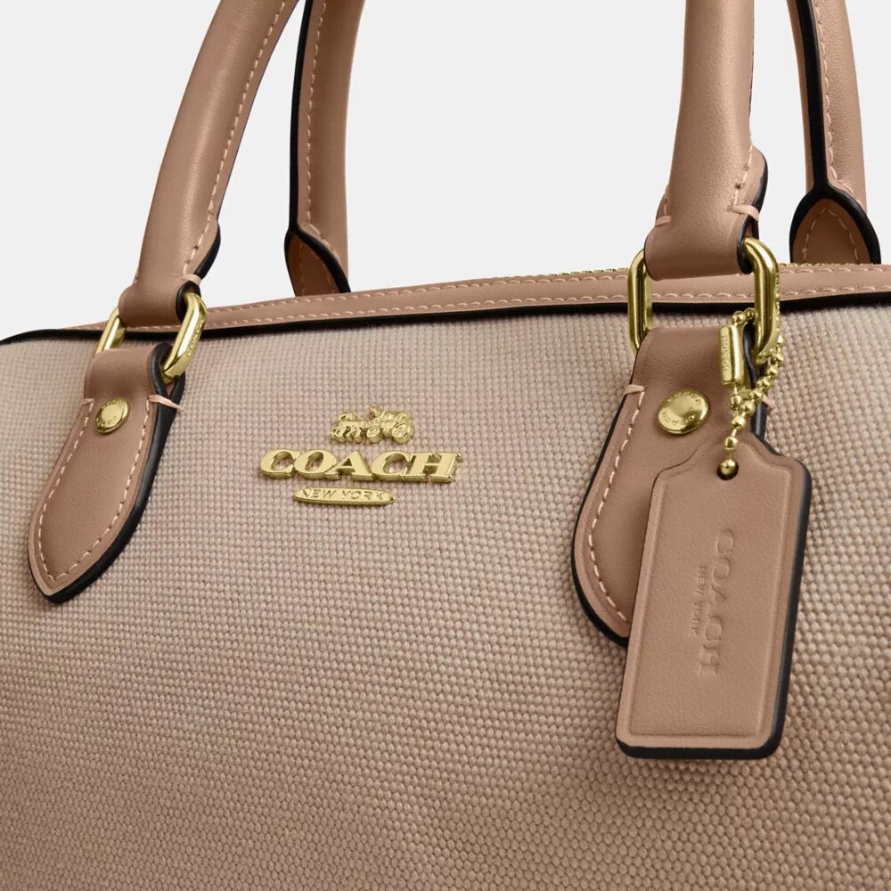 Rowan-skulderveske i fargeblokk