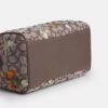 Rowan-veske i signaturjacquard med blomsterbroderi