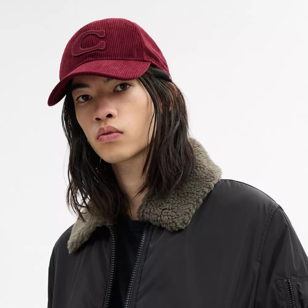 Signatur-baseballcap med patch