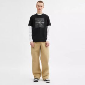 Signature Square T-shirt i økologisk bomull
