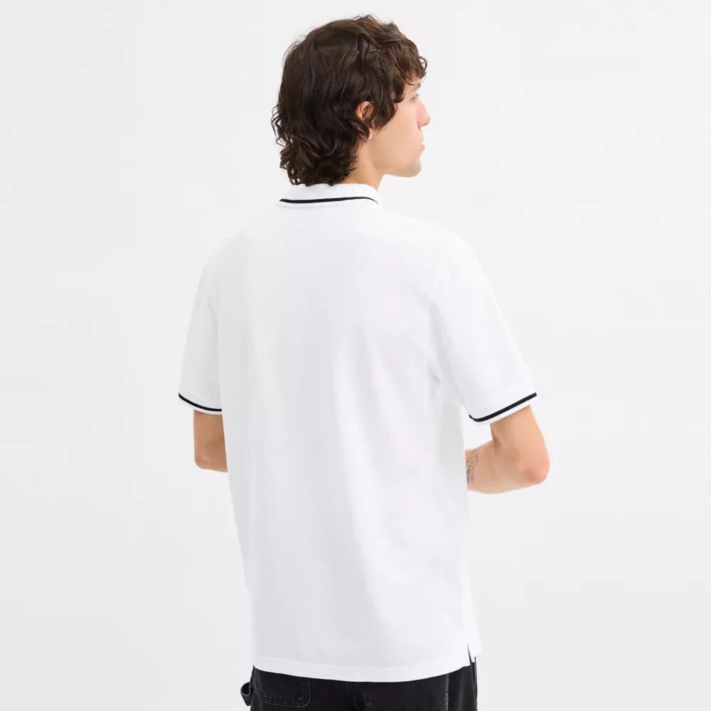 Signature Trim Polo i økologisk bomull