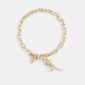 Skeletal Rexy-armbånd med signaturkjede