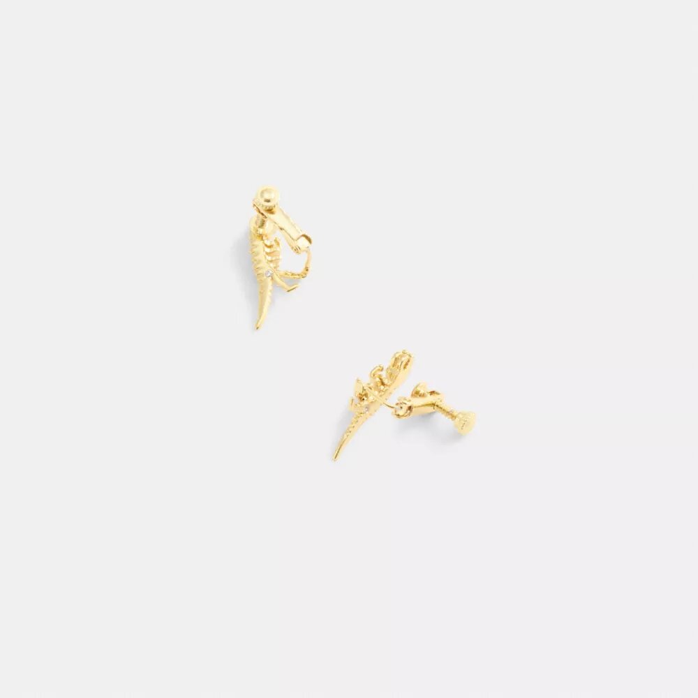 Skeletal Rexy-øreringer med klips