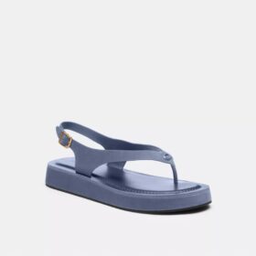 Skulpturert C-plattform-sandal