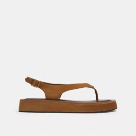 Skulpturert C-plattform-sandal
