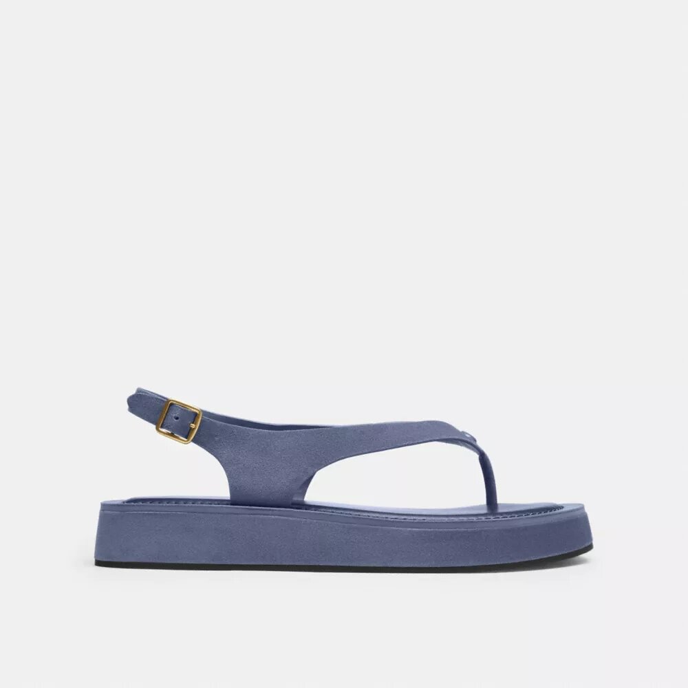 Skulpturert C-plattform-sandal