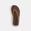 Skulpturert C-plattform-sandal