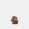Skulpturert C-plattform-sandal