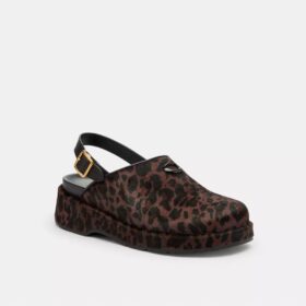 Skulpturert Platå-klog med leopardmønster