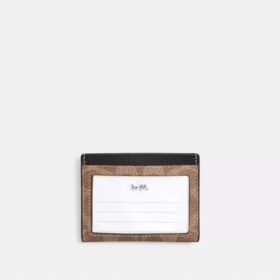 Slank ID-kortlomme i Signature Canvas