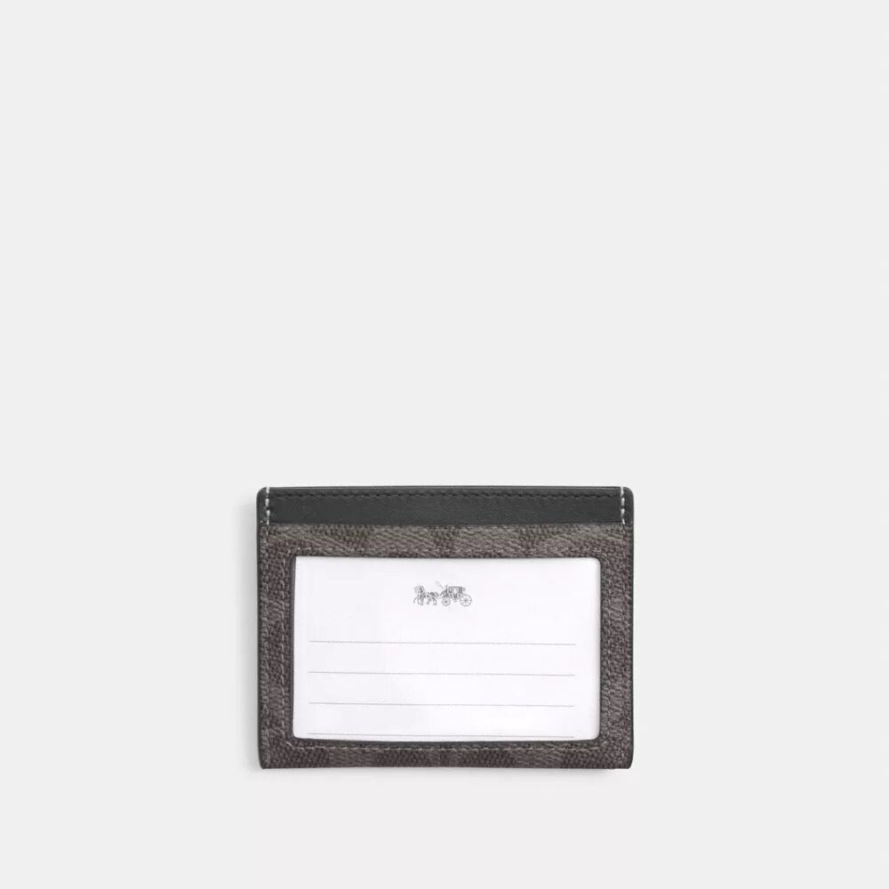 Slank ID-kortlomme i Signature Canvas