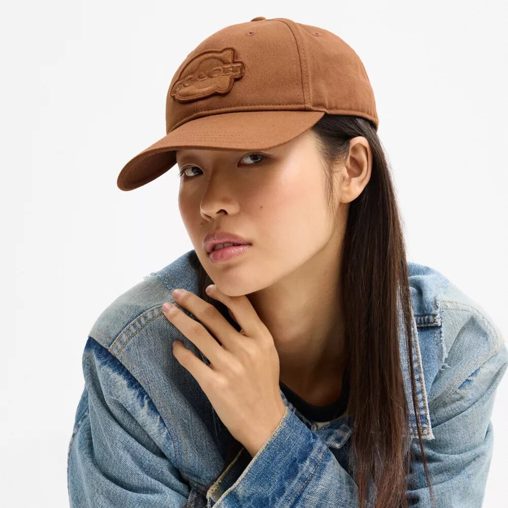 Soho-baseballcap med flat skygge