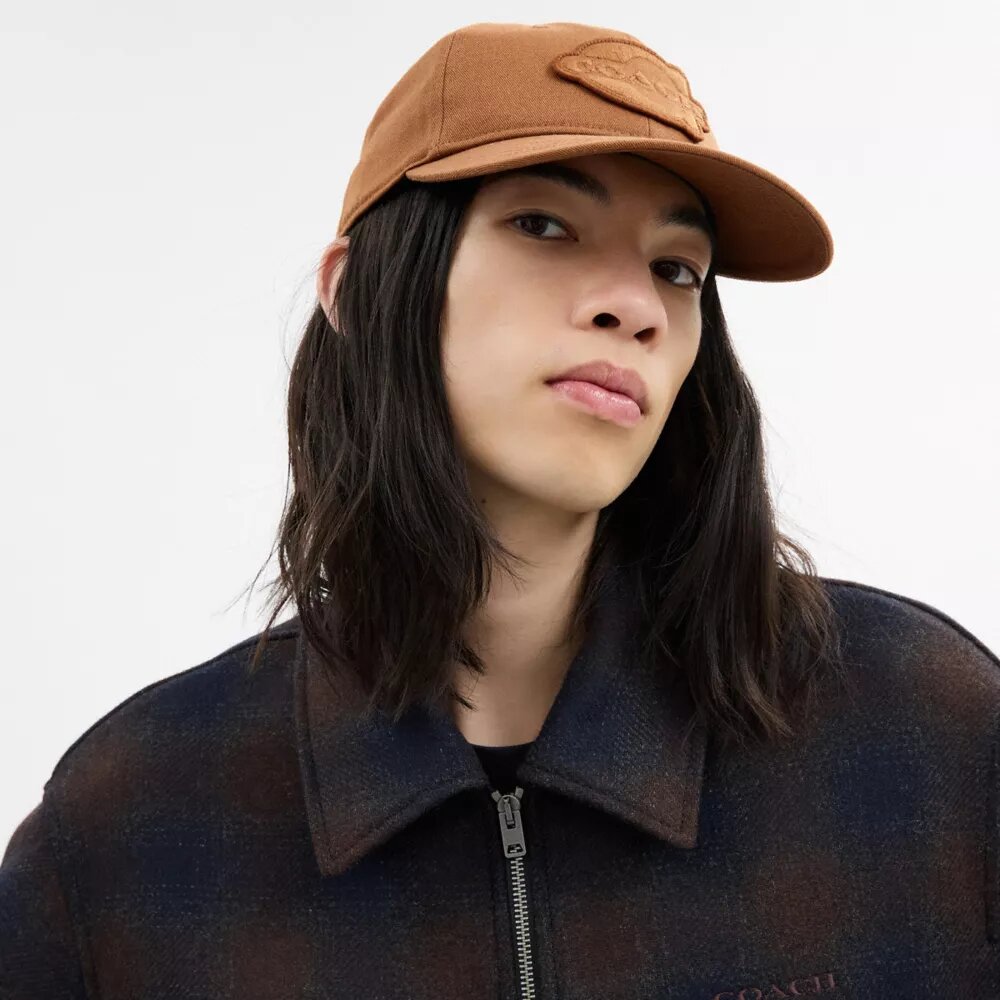 Soho-baseballcap med flat skygge