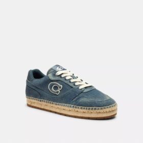Soho Espadrille-sneaker i «Loved Denim»