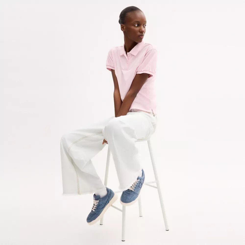 Soho-sneakers i karakteristisk denim