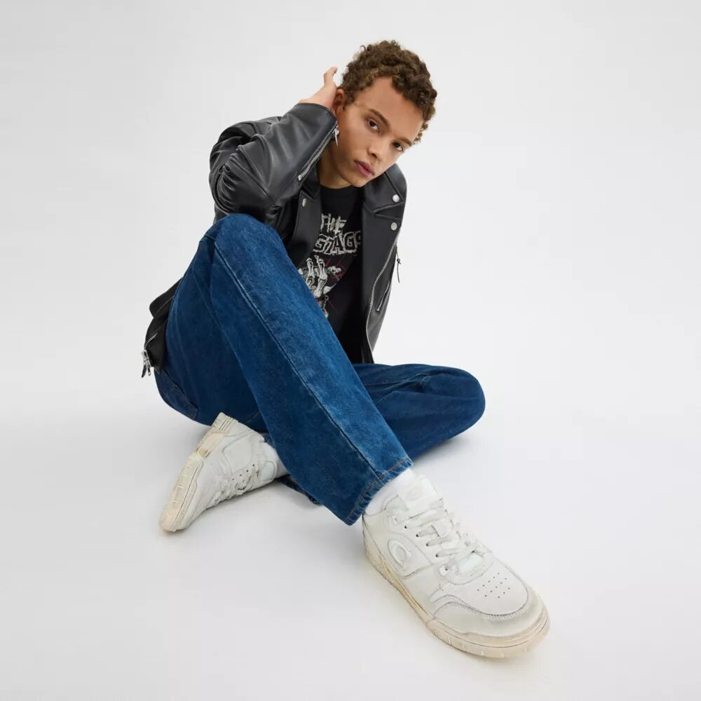 Soho-sneakers i «Loved Leather»