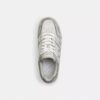 Soho-sneakers i slitt metallisk skinn
