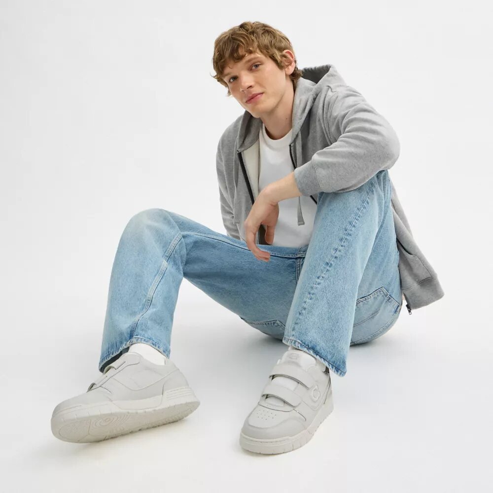 Soho-sneakers med dobbel stropp