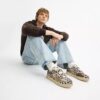 Soho-sneakers med to stropper og skyer