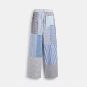 Stripete patchwork-bukser