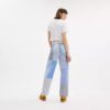 Stripete patchwork-bukser