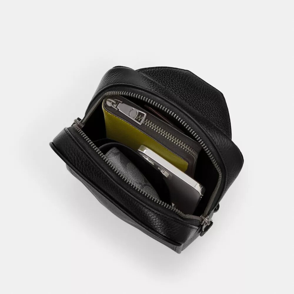 Sullivan-ryggsekk i Signature Canvas med lapper