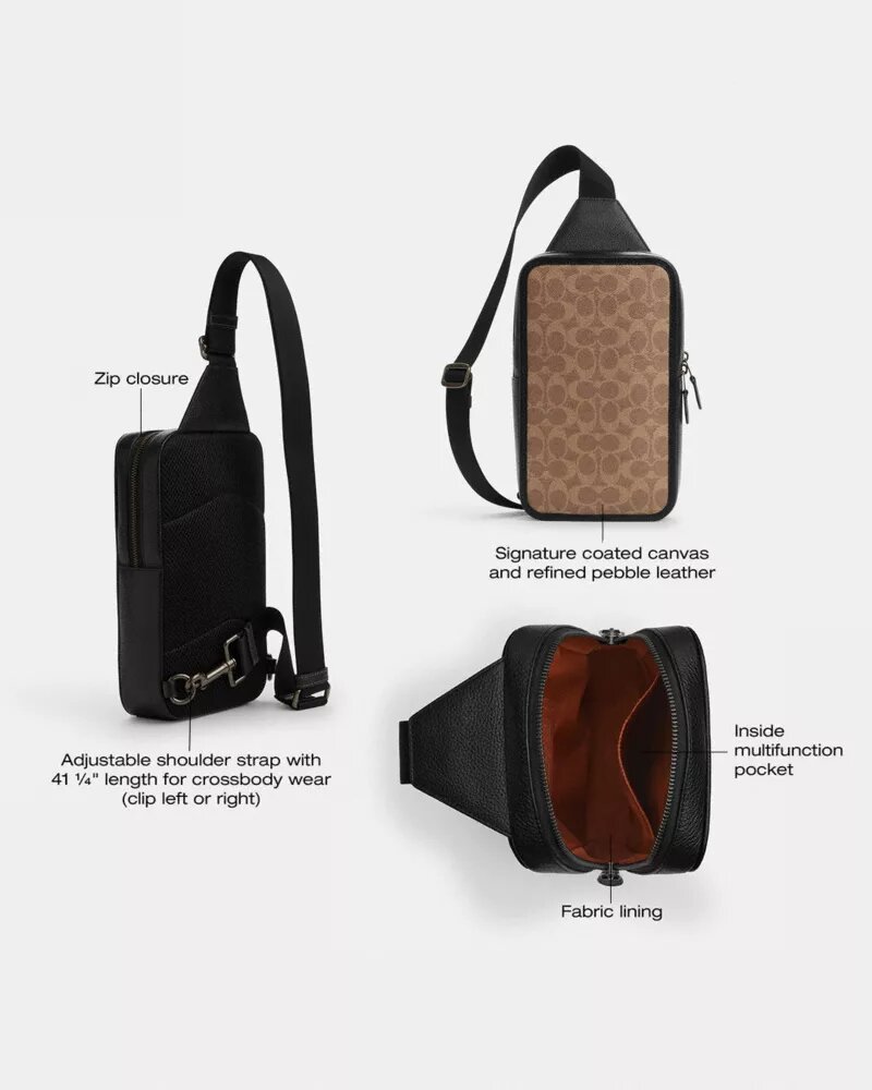 Sullivan-ryggsekk i Signature Canvas