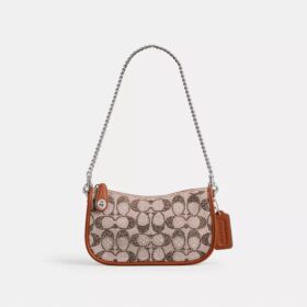 Swinger-vesker 20 med kjede i Crystal Signature-jacquard