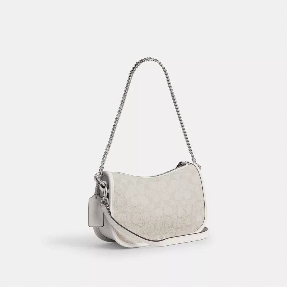 Swinger-vesker i signatur-jacquard