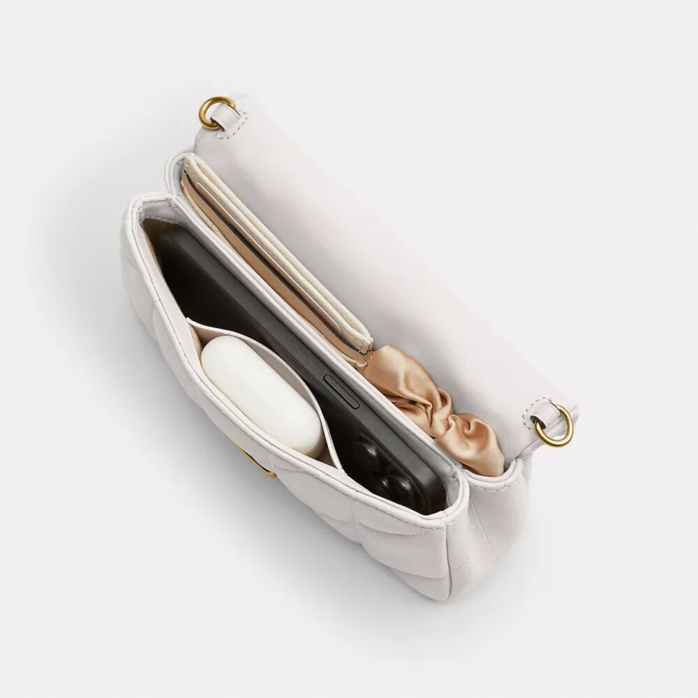 Tabby Chain Crossbody-veske 19 med vattering