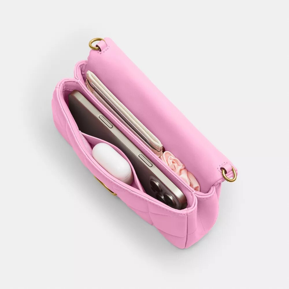 Tabby Chain Crossbody-veske 19 med vattering
