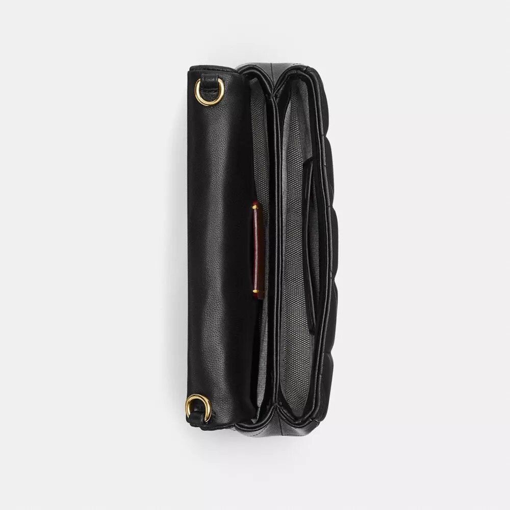 Tabby Chain Crossbody-veske 19 med vattering