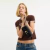 Tabby Chain Crossbody-veske 19 med vattering