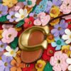 Tabby skulderveske 26 med blomsterapplikasjon