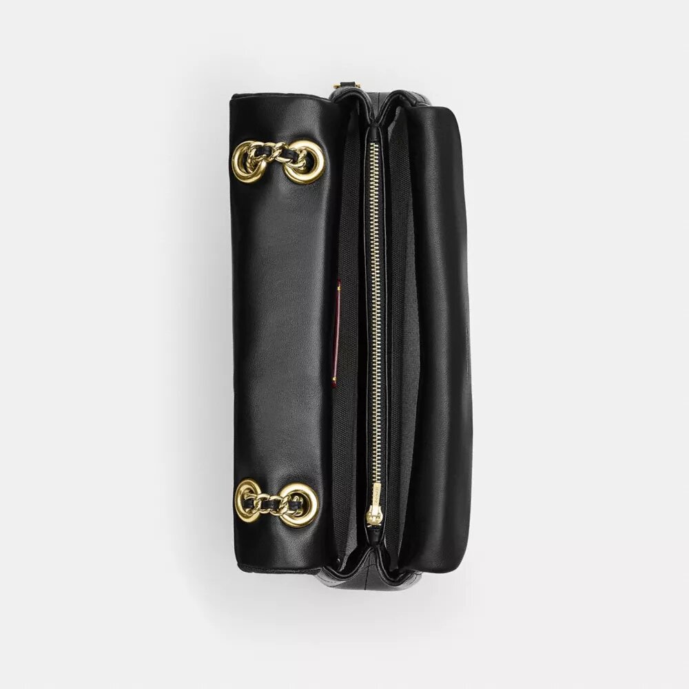 Tabby skulderveske i 26 i «Loved Leather» med vattering