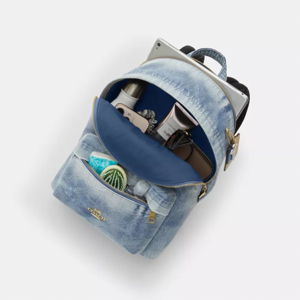 Taylor liten ryggsekk i «Loved Denim»